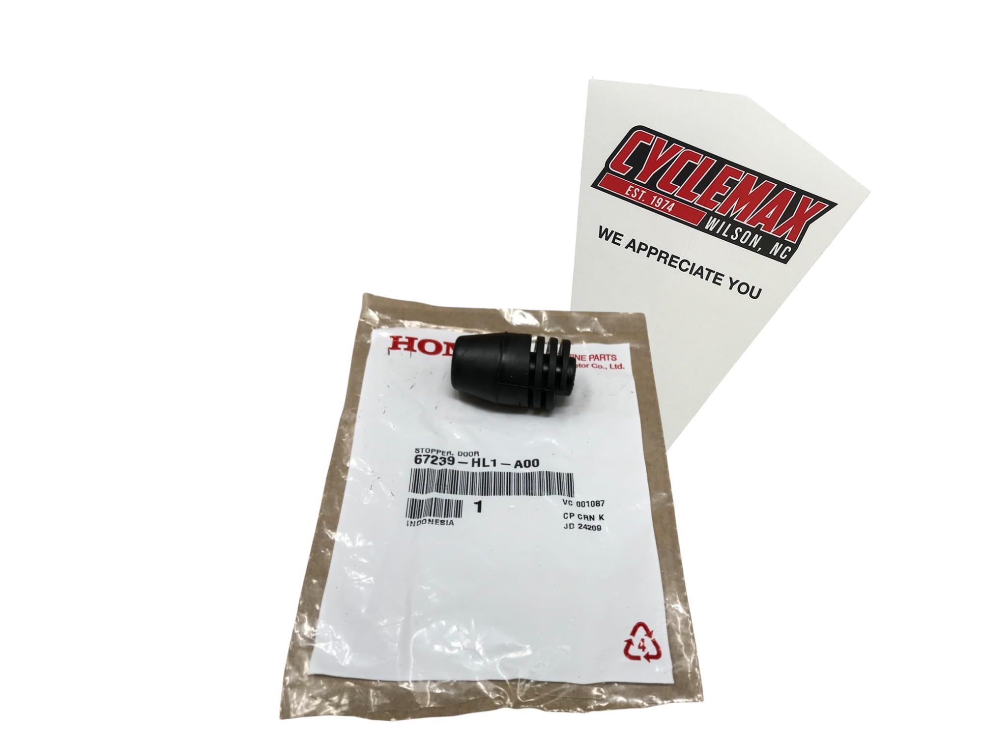 Amazon.com: Cyclemax One Pack Compatible with Honda Door Stopper